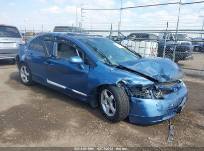 2008 HONDA CIVIC EX Blue  Gasoline 1HGFA16848L021584 photo #1