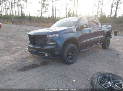 2020 CHEVROLET SILVERADO 1500 4WD  SHORT BED LT TRAIL BOSS Blue  Gasoline 1GCPYFED1LZ189604 photo #3