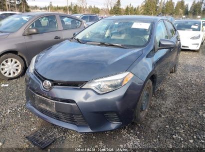 2016 TOYOTA COROLLA LE Gray  Gasoline 2T1BURHEXGC584778 photo #3