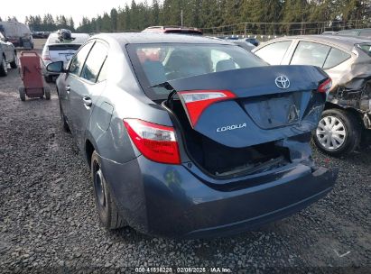 2016 TOYOTA COROLLA LE Gray  Gasoline 2T1BURHEXGC584778 photo #4