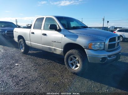 2004 DODGE RAM 1500 SLT/LARAMIE Silver  Gasoline 1D7HU18D44J262646 photo #1