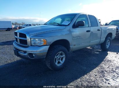 2004 DODGE RAM 1500 SLT/LARAMIE Silver  Gasoline 1D7HU18D44J262646 photo #3