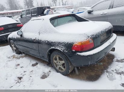 1996 HONDA CIVIC DEL SOL SI Black  Gasoline JHMEH6265TS001753 photo #4