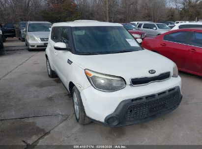 2014 KIA SOUL + White  Gasoline KNDJP3A58E7040207 photo #1