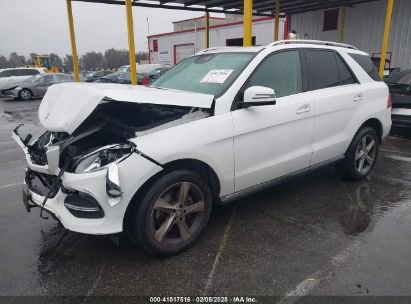 2016 MERCEDES-BENZ GLE 350 White  Gasoline 4JGDA5JB2GA794740 photo #3