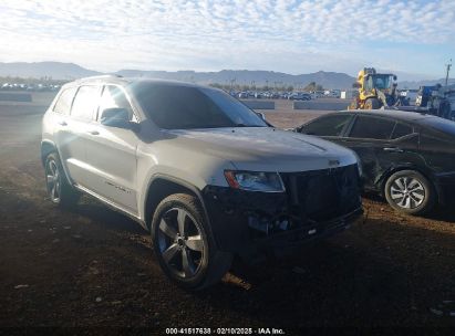 2014 JEEP GRAND CHEROKEE LIMITED White  Flexible Fuel 1C4RJEBGXEC506842 photo #1