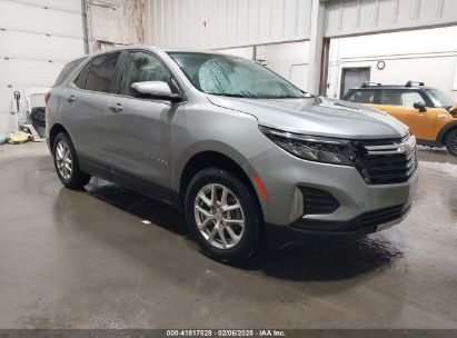 2023 CHEVROLET EQUINOX AWD LT Silver  Gasoline 3GNAXUEG0PS211500 photo #1