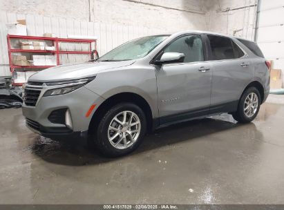 2023 CHEVROLET EQUINOX AWD LT Silver  Gasoline 3GNAXUEG0PS211500 photo #3