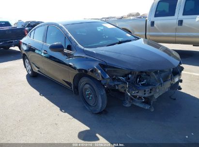 2018 CHEVROLET CRUZE LS AUTO Black  Gasoline 1G1BC5SM3J7215497 photo #1