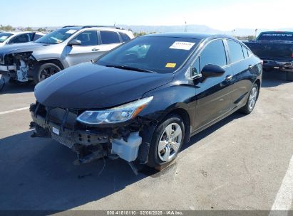 2018 CHEVROLET CRUZE LS AUTO Black  Gasoline 1G1BC5SM3J7215497 photo #3