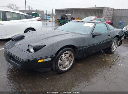 1990 CHEVROLET CORVETTE Black  Gasoline 1G1YY2383L5118195 photo #3