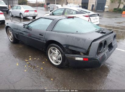 1990 CHEVROLET CORVETTE Black  Gasoline 1G1YY2383L5118195 photo #4