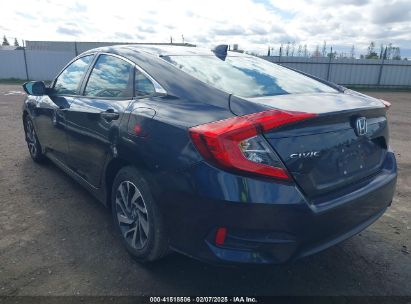 2018 HONDA CIVIC EX Gray  Gasoline 2HGFC2F79JH516065 photo #4