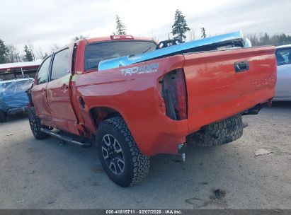 2017 TOYOTA TUNDRA SR5 PLUS Orange  Gasoline 5TFDY5F1XHX597300 photo #4