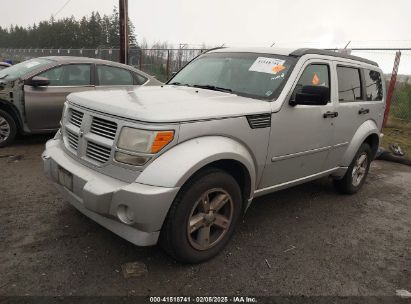 2011 DODGE NITRO SXT Silver  Gasoline 1D4PU5GK0BW584961 photo #3