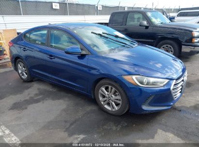 2017 HYUNDAI ELANTRA SE Gray  Gasoline 5NPD84LF3HH041240 photo #1