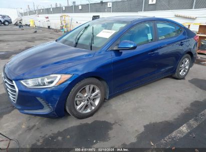 2017 HYUNDAI ELANTRA SE Gray  Gasoline 5NPD84LF3HH041240 photo #3