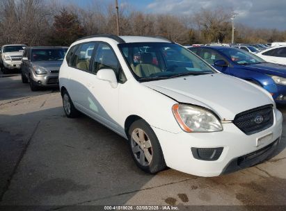 2008 KIA RONDO LX V6 White  Gasoline KNAFG526287186516 photo #1