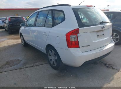 2008 KIA RONDO LX V6 White  Gasoline KNAFG526287186516 photo #4