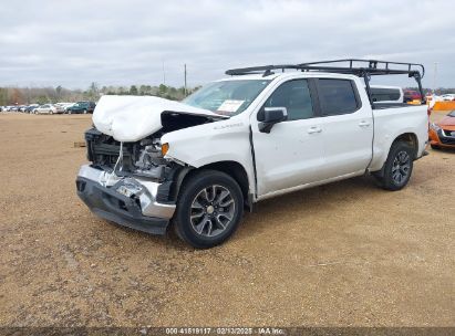 2021 CHEVROLET SILVERADO 1500 2WD  SHORT BED LT White  Gasoline 3GCPWCED1MG425366 photo #3