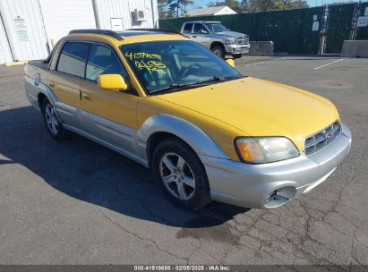 2003 SUBARU BAJA Yellow  Gasoline 4S4BT61C137102278 photo #1