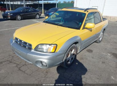 2003 SUBARU BAJA Yellow  Gasoline 4S4BT61C137102278 photo #3