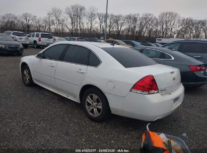 2012 CHEVROLET IMPALA LS White  Gasoline 2G1WF5E31C1216174 photo #4