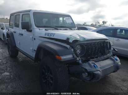 2024 JEEP WRANGLER 4XE WILLYS 4XE White  Hybrid 1C4RJXN66RW186440 photo #1