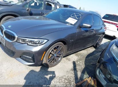 2022 BMW 3 SERIES 330E Gray  Hybrid WBA5P7C04NFM05687 photo #3