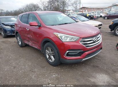 2017 HYUNDAI SANTA FE SPORT 2.4L Red  Gasoline 5XYZT3LB7HG455253 photo #1