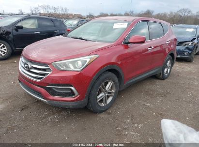 2017 HYUNDAI SANTA FE SPORT 2.4L Red  Gasoline 5XYZT3LB7HG455253 photo #3