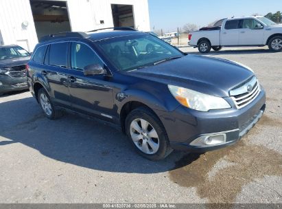 2010 SUBARU OUTBACK 2.5I PREMIUM Green  gas 4S4BRBCC6A3347392 photo #1