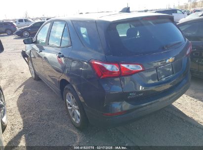 2020 CHEVROLET EQUINOX FWD LS Gray  gas 3GNAXHEV2LS601658 photo #4