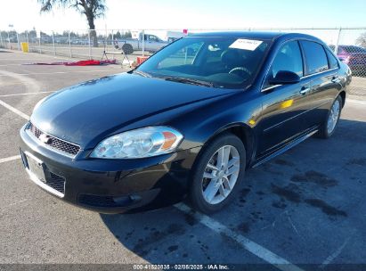 2016 CHEVROLET IMPALA LIMITED LTZ Black  Gasoline 2G1WC5E39G1131517 photo #3