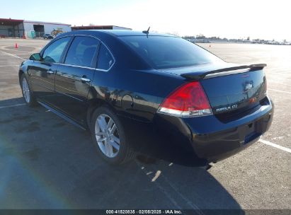 2016 CHEVROLET IMPALA LIMITED LTZ Black  Gasoline 2G1WC5E39G1131517 photo #4