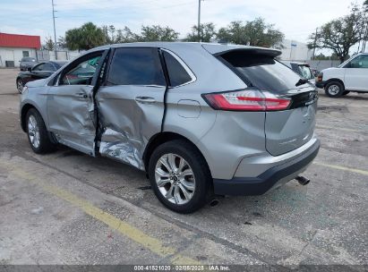 2023 FORD EDGE TITANIUM Silver  Gasoline 2FMPK4K9XPBA19395 photo #4