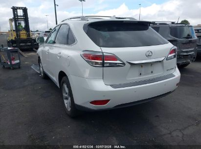 2014 LEXUS RX 350 White  Gasoline 2T2ZK1BA0EC146694 photo #4