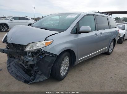 2013 TOYOTA SIENNA XLE/LIMITED Gray  Gasoline 5TDYK3DCXDS312672 photo #3