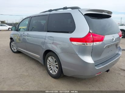 2013 TOYOTA SIENNA XLE/LIMITED Gray  Gasoline 5TDYK3DCXDS312672 photo #4