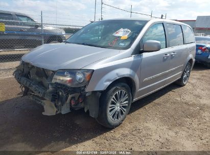 2014 CHRYSLER TOWN & COUNTRY S Silver  Flexible Fuel 2C4RC1HG7ER188566 photo #3