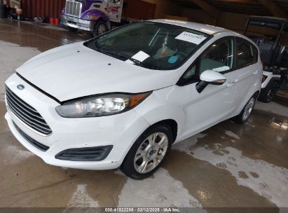 2016 FORD FIESTA SE White  Gasoline 3FADP4EJ5GM121156 photo #3