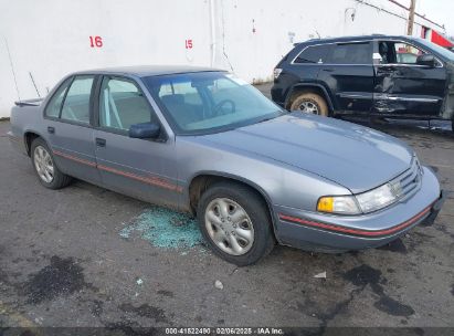 1991 CHEVROLET LUMINA EURO Gray  Gasoline 2G1WN54T8M9167823 photo #1