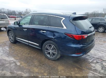 2017 INFINITI QX60 Blue  Gasoline 5N1DL0MM3HC528756 photo #4