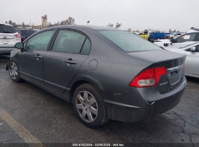 2010 HONDA CIVIC LX Gray  Gasoline 19XFA1F59AE081024 photo #4