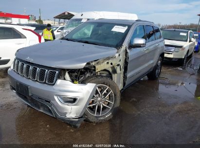 2019 JEEP GRAND CHEROKEE LIMITED 4X4 Silver  Flexible Fuel 1C4RJFBG8KC589950 photo #3