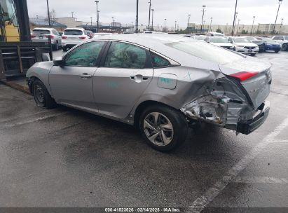 2019 HONDA CIVIC LX Silver  Gasoline 2HGFC2F6XKH531361 photo #4