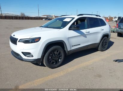 2023 JEEP CHEROKEE ALTITUDE LUX 4X4 White  Gasoline 1C4PJMMB3PD112289 photo #3