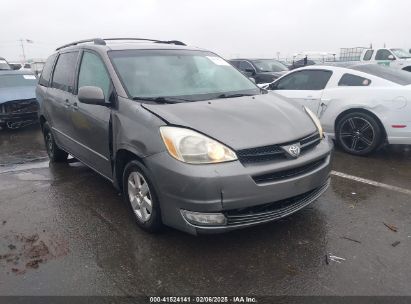 2004 TOYOTA SIENNA XLE Gray  Gasoline 5TDZA22C64S206255 photo #1