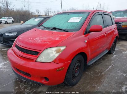 2005 SCION XA Red  Gasoline JTKKT624750100583 photo #3