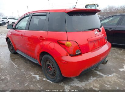 2005 SCION XA Red  Gasoline JTKKT624750100583 photo #4